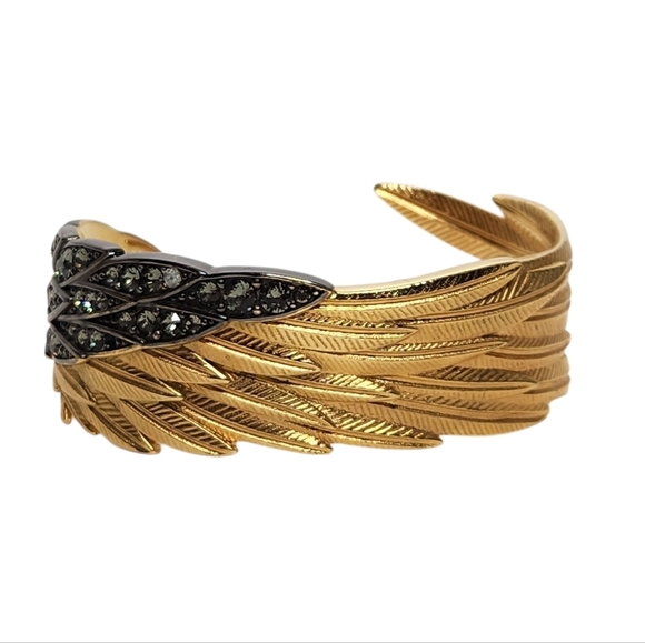 Zadig & Voltaire Rock Feather Spread Your Wings Bracelet - Picture 3 of 9
